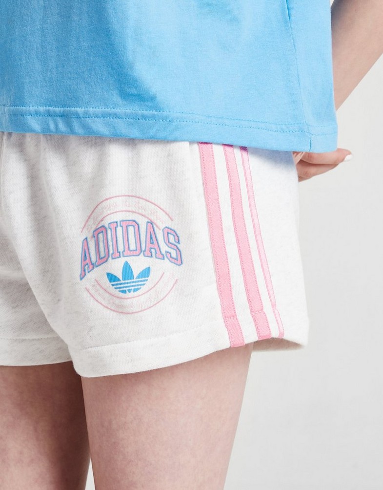 Krótkie spodenki, szorty dziecięce ADIDAS SZORTY VARSITY SHRTS WHT MEL G