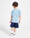 ADIDAS КОМПЛЕКТ MONO AOP TEE BLU B