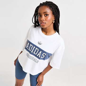 Дамска тениска ADIDAS ТЕНИСКА BOXY CRP OS TEE