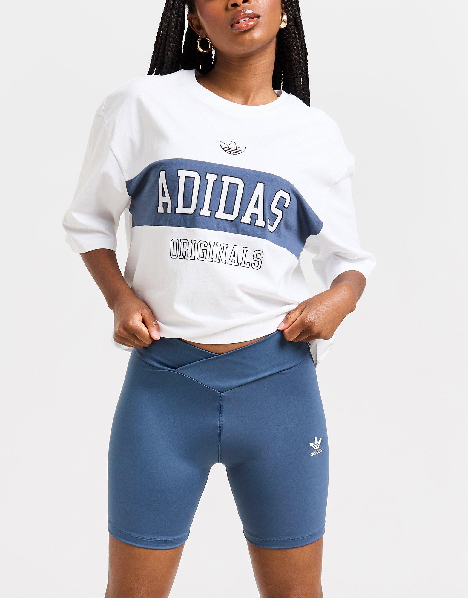 Dámské kraťasy ADIDAS ŠORTKY  CRSS WST SHORTS JD8640 Tmavě modrá