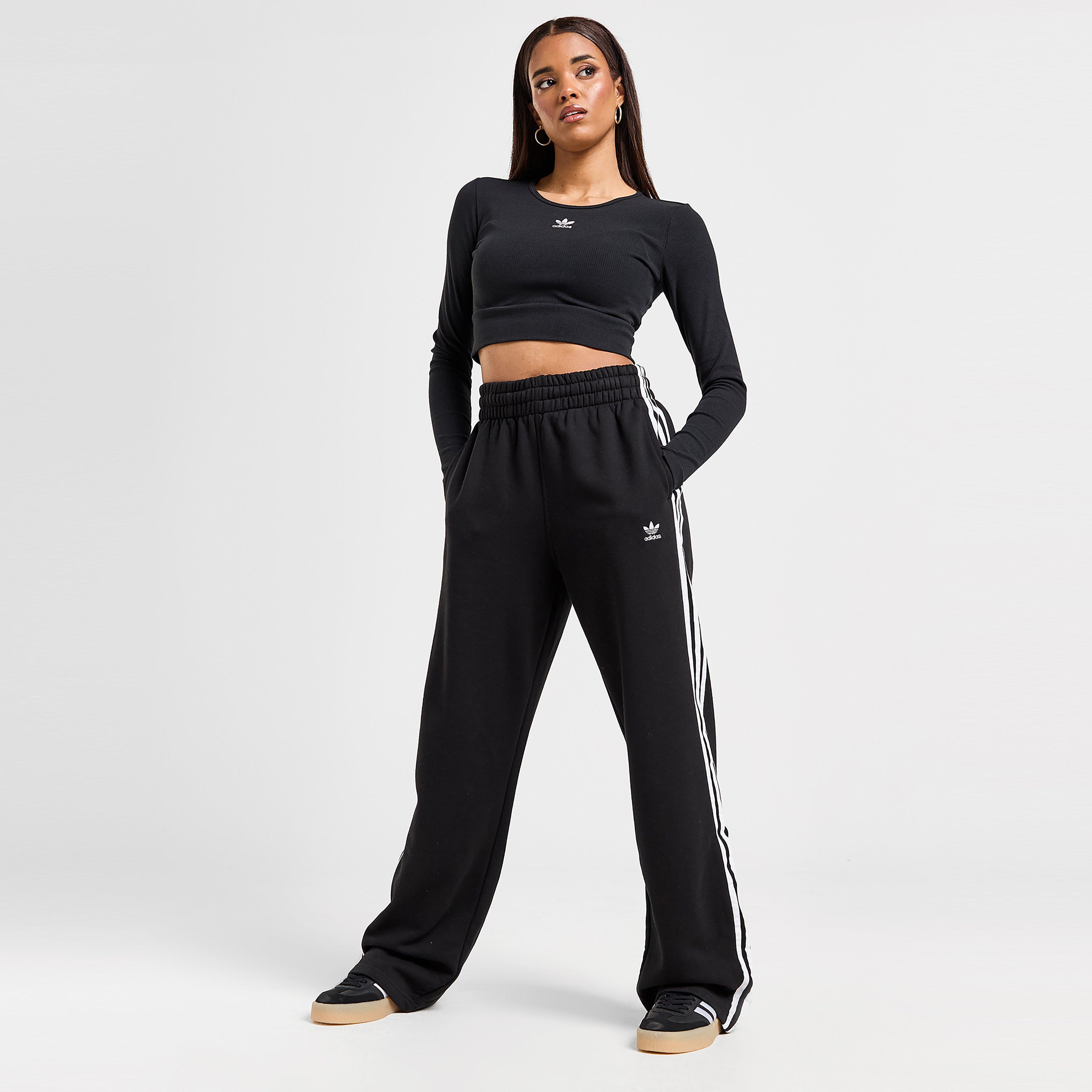 Dámske nohavice ADIDAS NOHAVICE  3S WIDE JOGGERS
