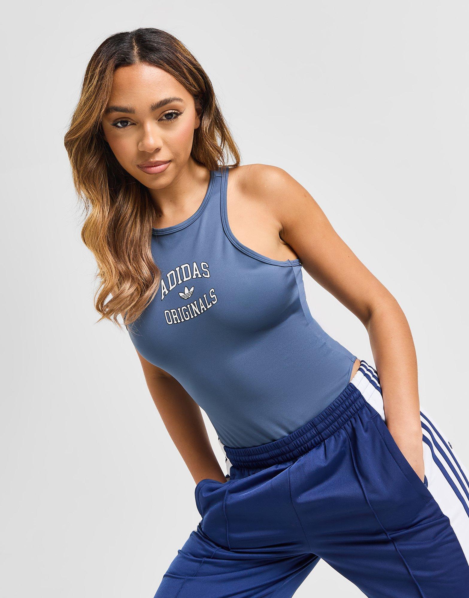 Dámské body ADIDAS TOP BODYSUIT IZ0183 Tmavě modrá