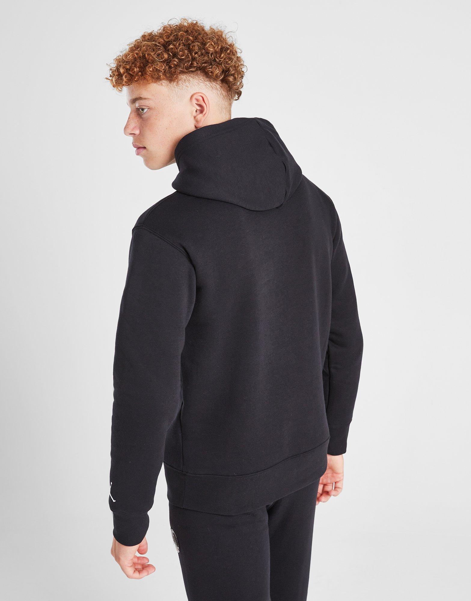 Дитячі кофти JORDAN КОФТА З КАПЮШОНОМ COLG PATCH OH BLK/RD B 95D435-023 Чорний