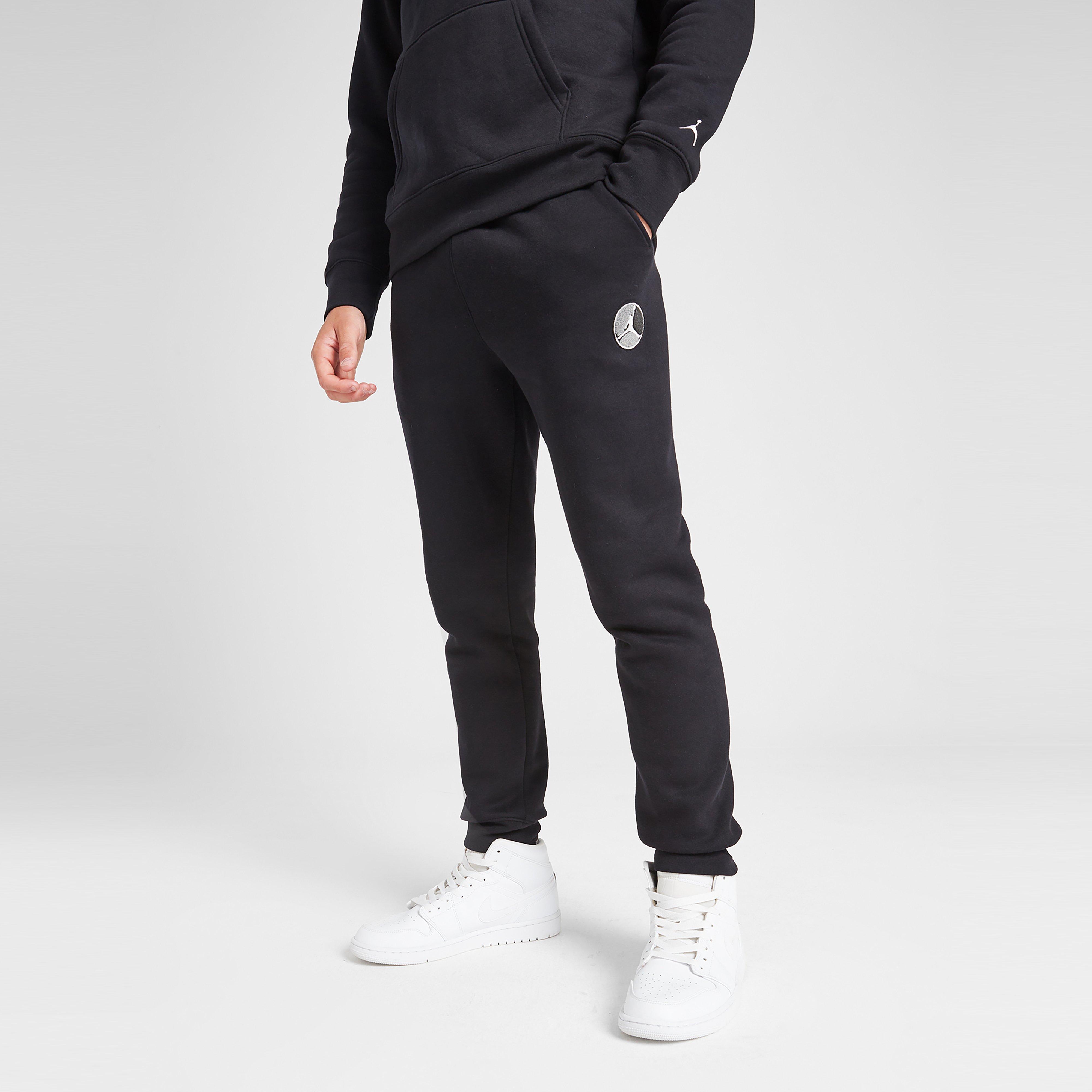 Pantaloni pentru copii JORDAN PANTALONI  COLG PATCH JOG BLK/RD B