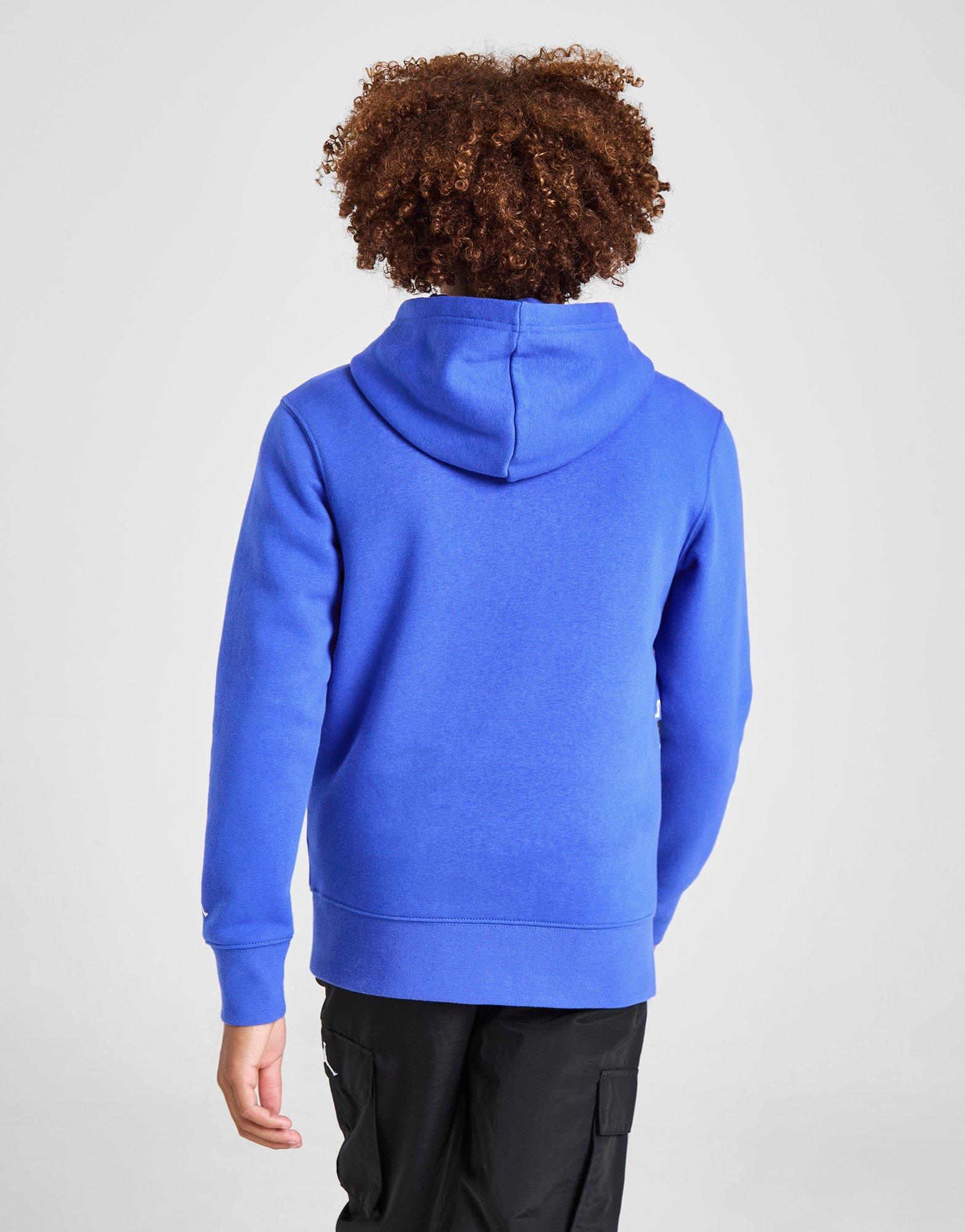 Vaikiškas džemperis JORDAN DŽEMPERIS SU GOBTUVU   FLIGHT OUTLINE OH RYL'BL B 95D437-U5H Mėlyna