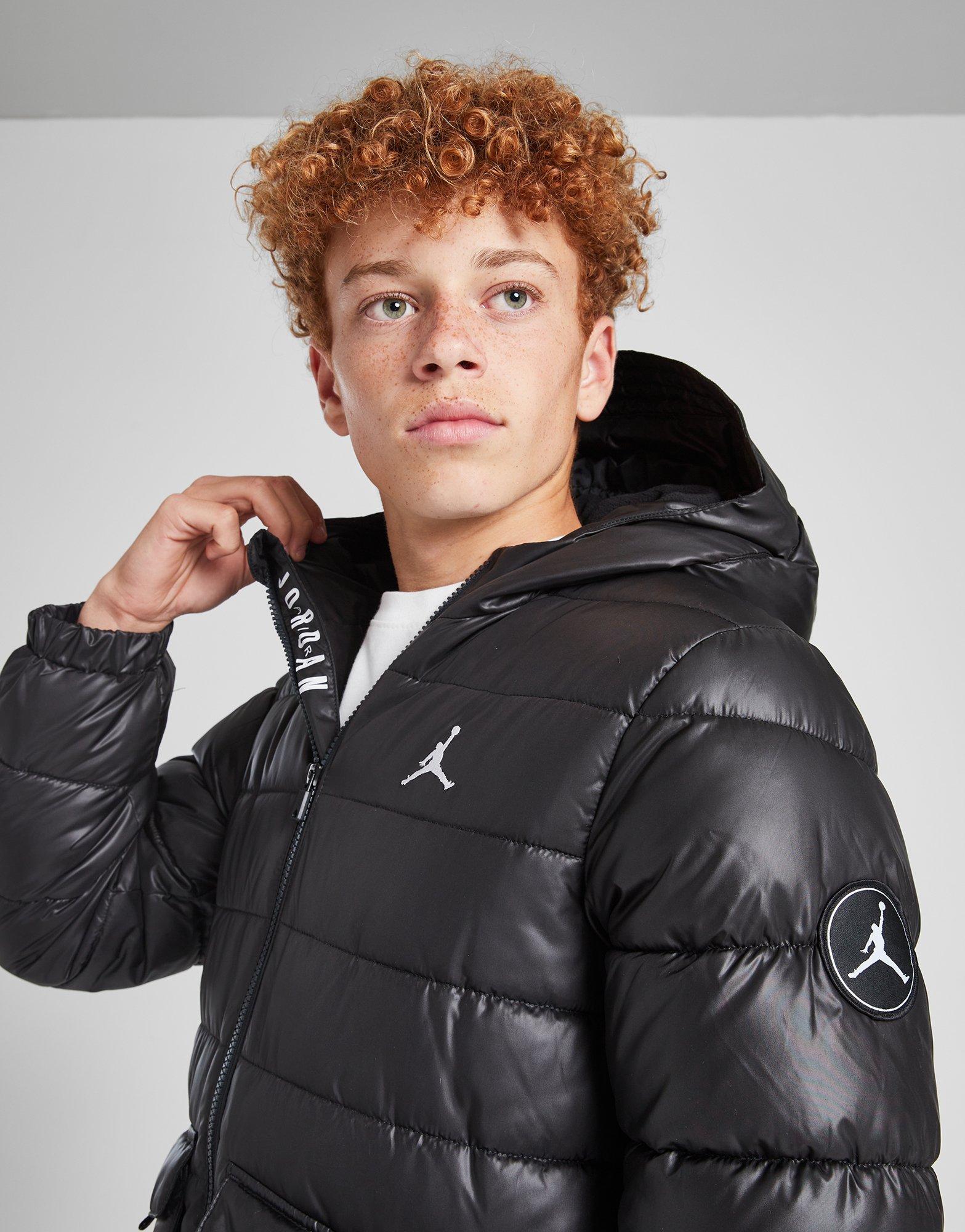 JORDAN KURTKA ZIMOWA JMPMN PAD JKT BLK/GRY B 95D404-023 | kolor