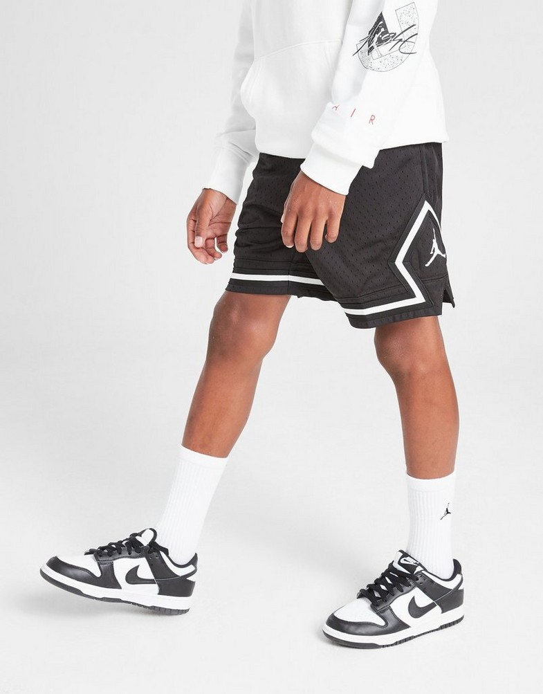 Pantaloni scurți pentru copii JORDAN PANTALONI SCURȚI JDB   MJ DF SPORT DIAMOND SHORT 95D313-023 Negru