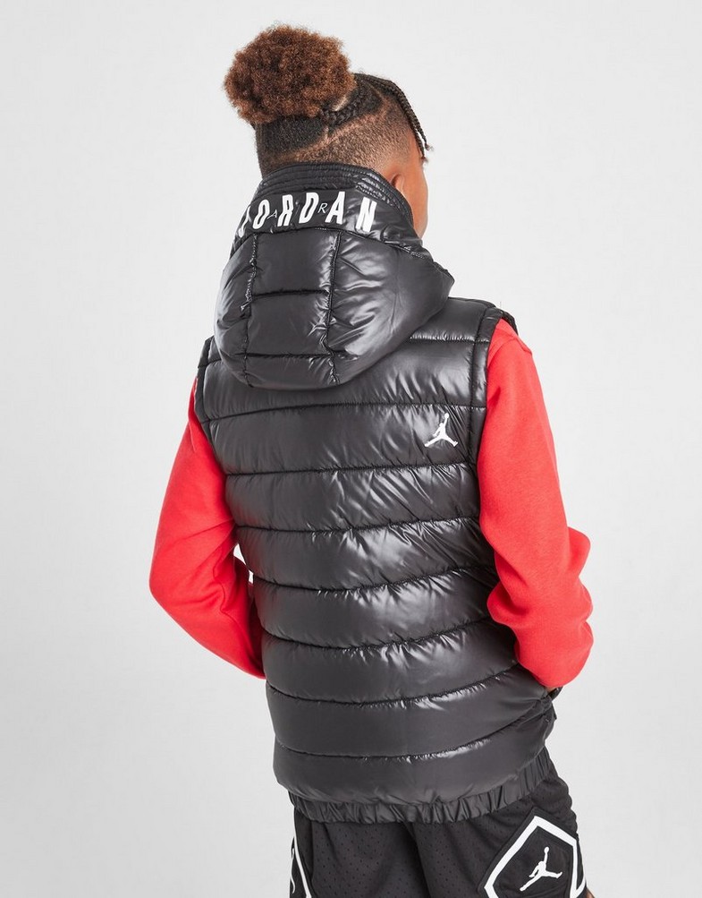 JORDAN BEZRĘKAWNIK JMPMN PAD GILET BLK/RD B