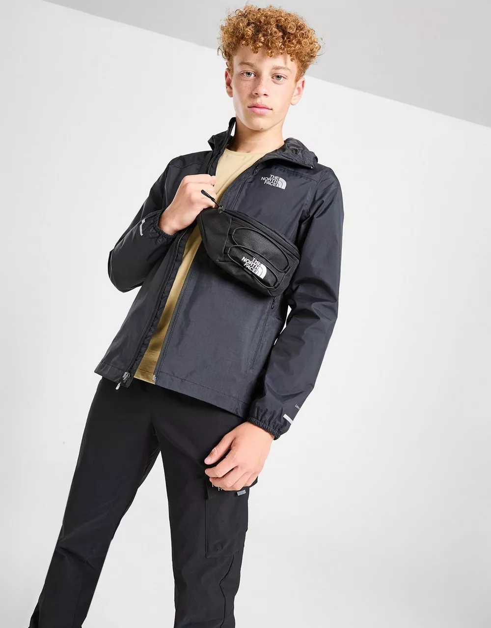 THE NORTH FACE КУРТКА RAIN JACKET BLACK, фото 1 з 6
