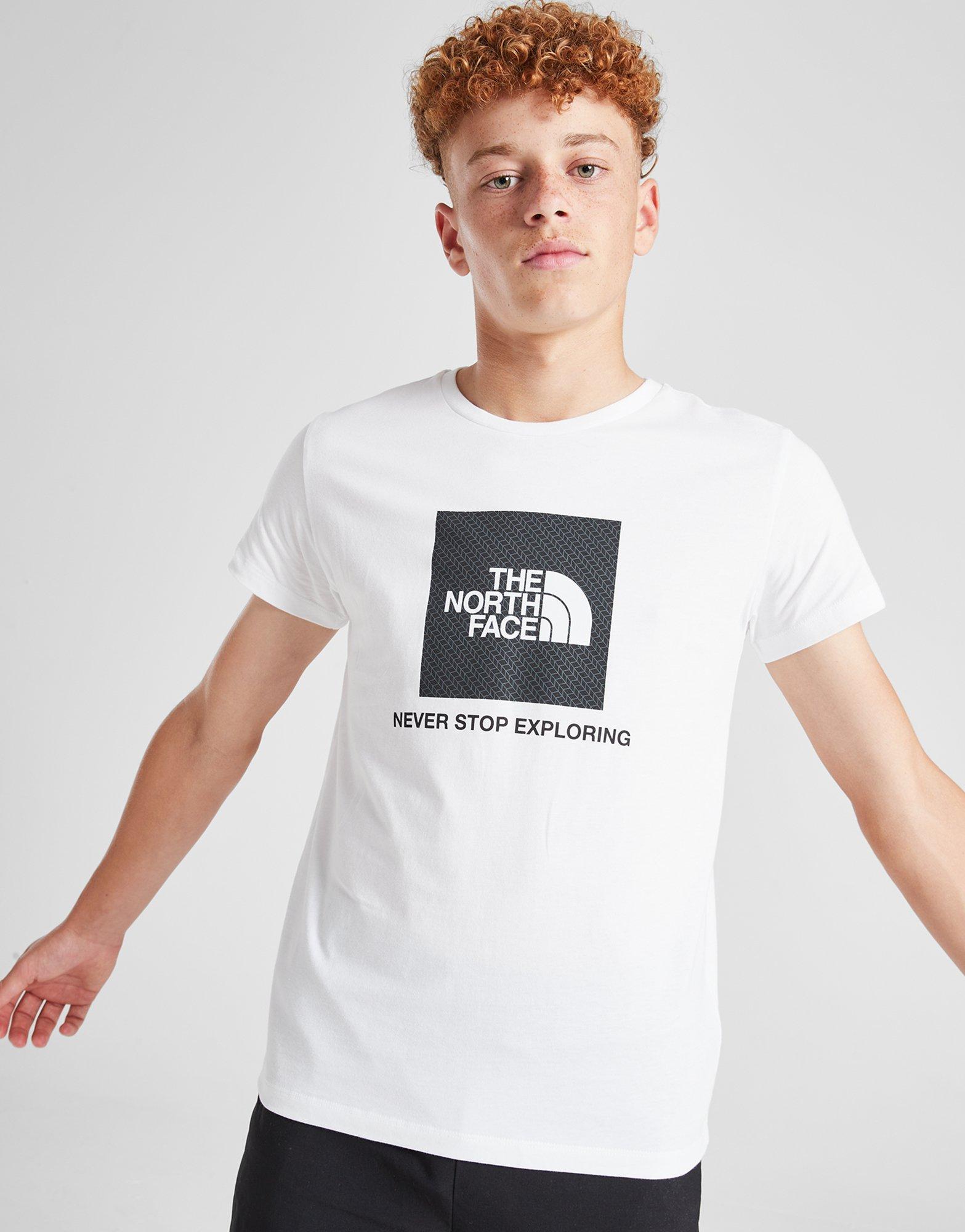 ラグビー　N1SRORT Tシャツ THE NORTH FACE T-SHIRT BOX INFIL TEE WHITE NF0A8AR1FN41