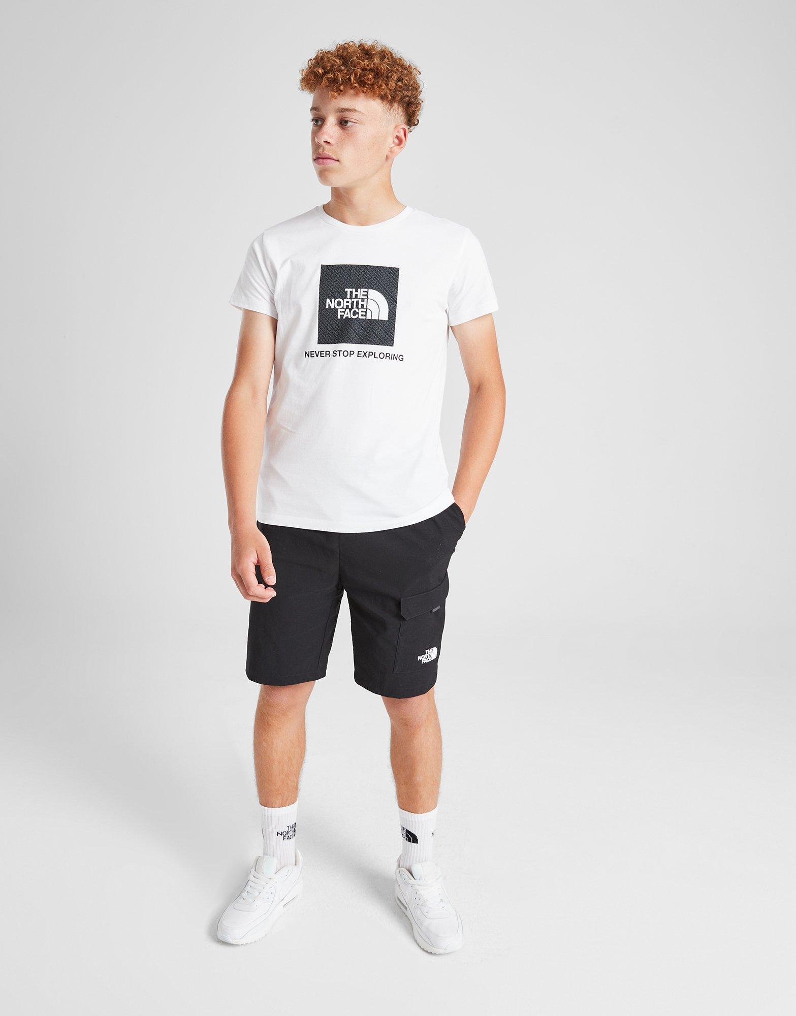 THE NORTH FACE ホワイト Tシャツ THE NORTH FACE T-SHIRT BOX INFIL TEE WHITE NF0A8AR1FN41