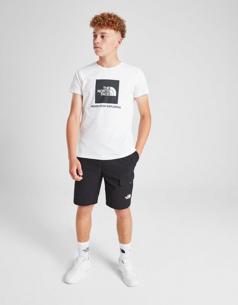 Дитячі футболки THE NORTH FACE ФУТБОЛКА BOX INFIL TEE WHITE NF0A8AR1FN41 Сірий