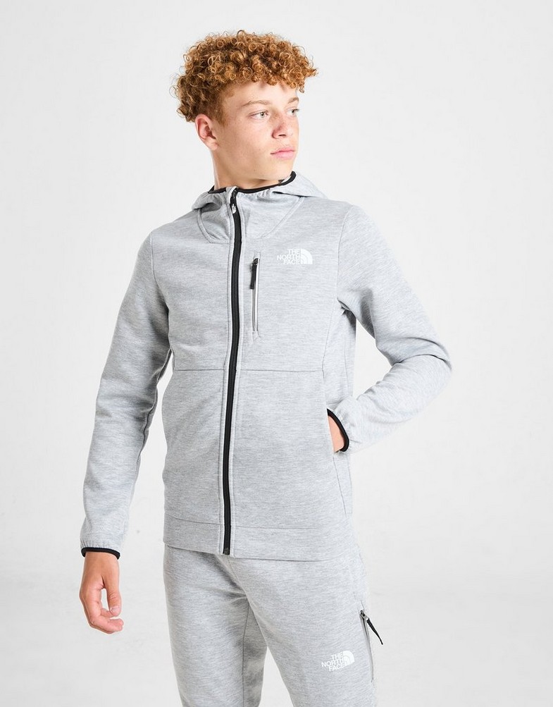 THE NORTH FACE BLUZA Z KAPTUREM TEK FZ DGH NF0A8AHYDYX1 Szary