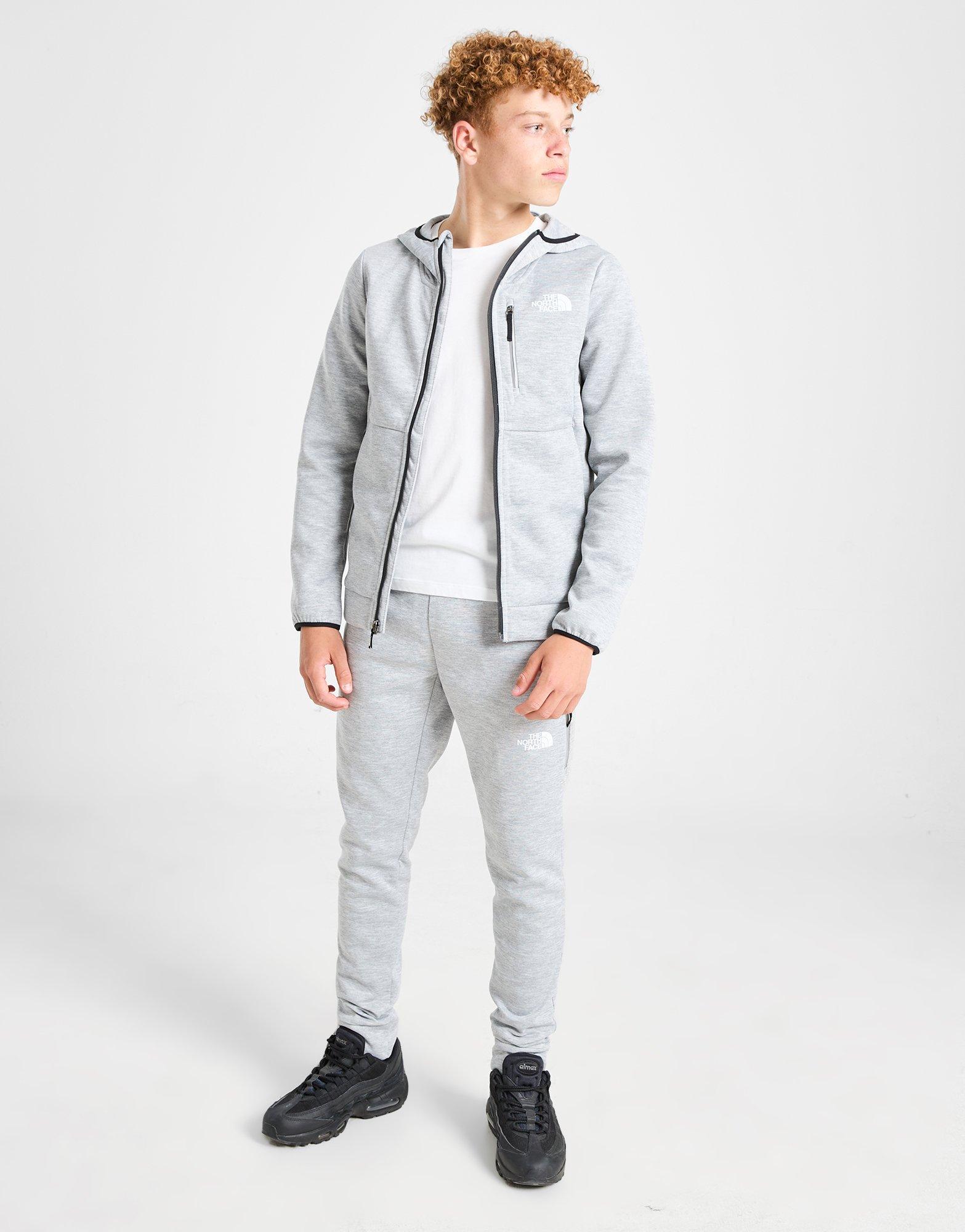 Дитячі кофти THE NORTH FACE КОФТА З КАПЮШОНОМ TEK FZ DGH NF0A8AHYDYX1 Сірий