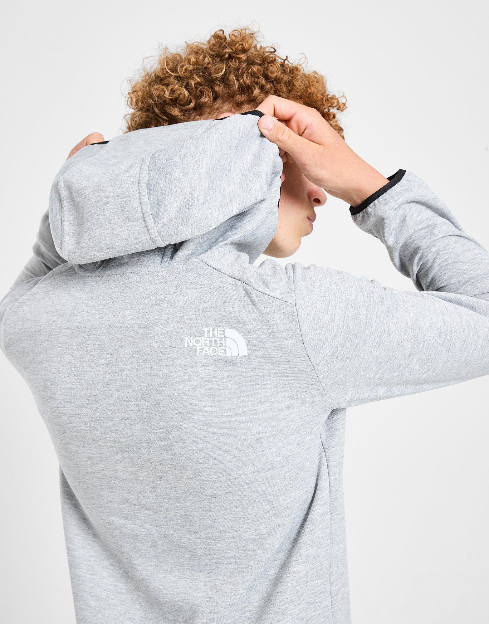 Дитячі кофти THE NORTH FACE КОФТА З КАПЮШОНОМ TEK FZ DGH NF0A8AHYDYX1 Сірий