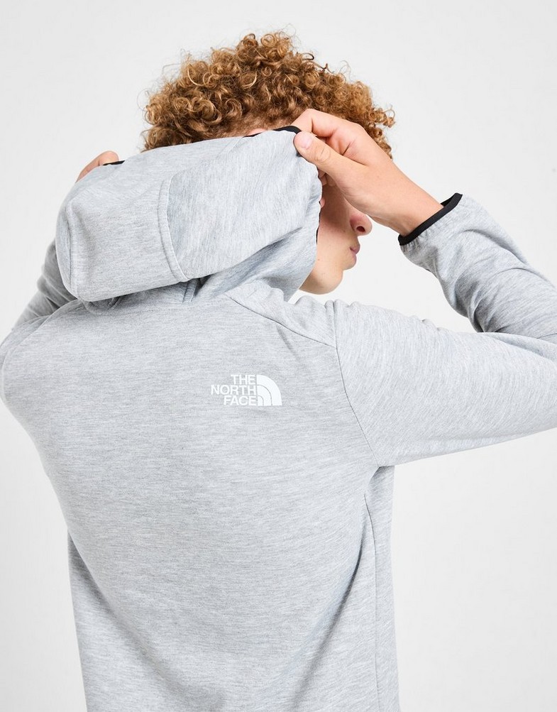 THE NORTH FACE BLUZA Z KAPTUREM TEK FZ DGH NF0A8AHYDYX1 Szary
