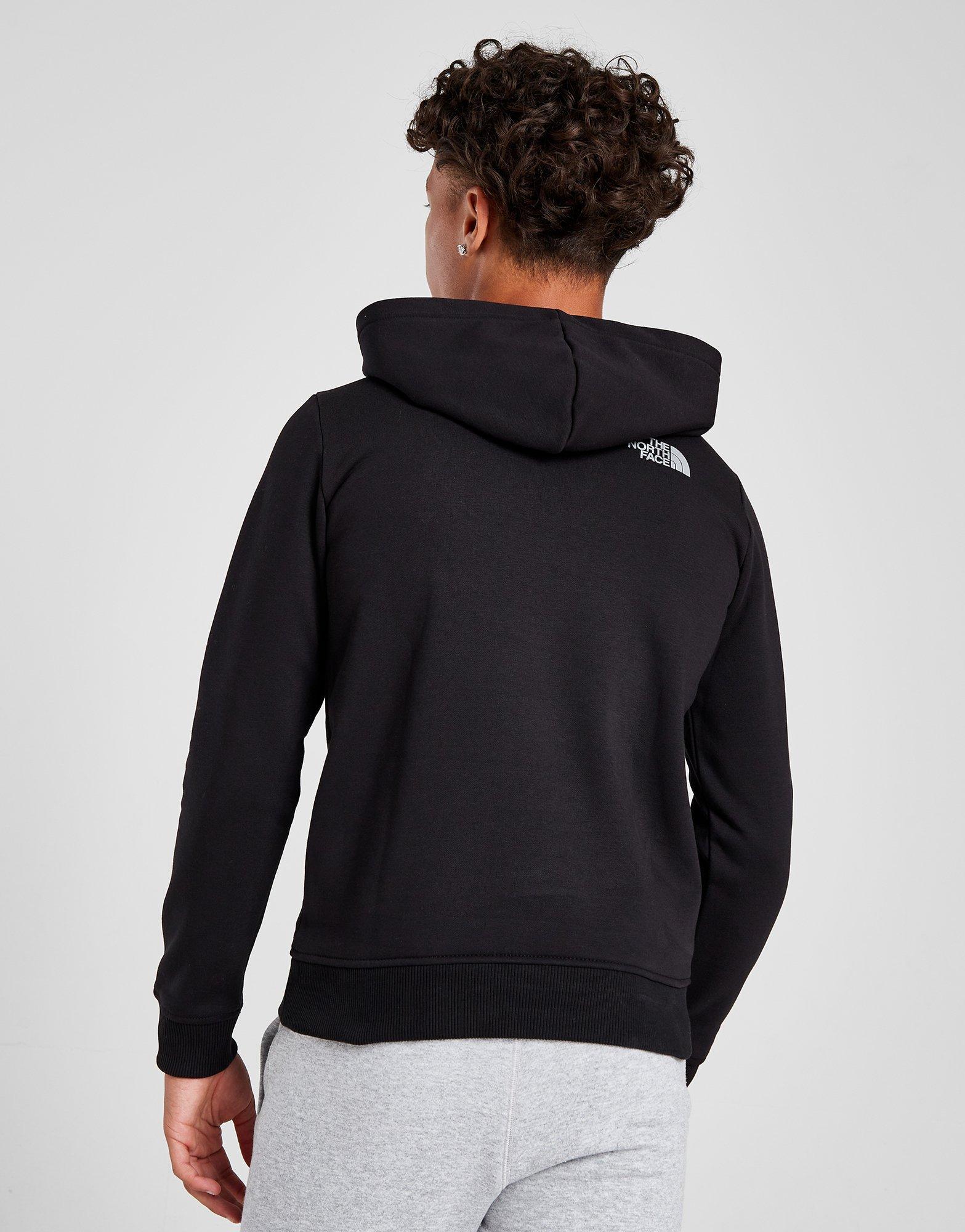 Vaikiškas džemperis THE NORTH FACE DŽEMPERIS Z   KAPTUREM BOX HD BLACK/REF NF0A8BYSV7N1 Juoda