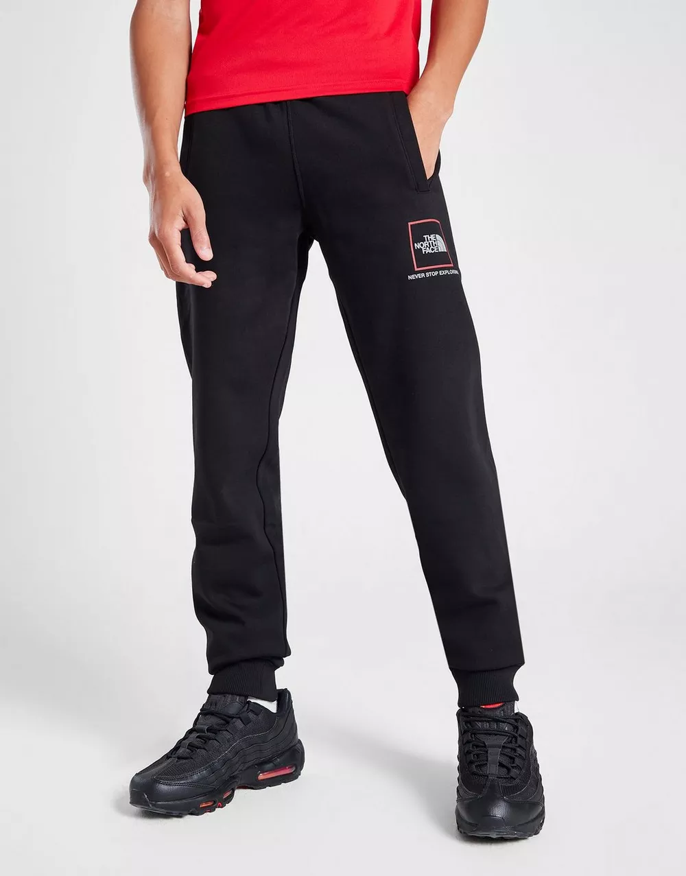 THE NORTH FACE ШТАНИ BOX PT BLACK/REF, фото 1 з 4
