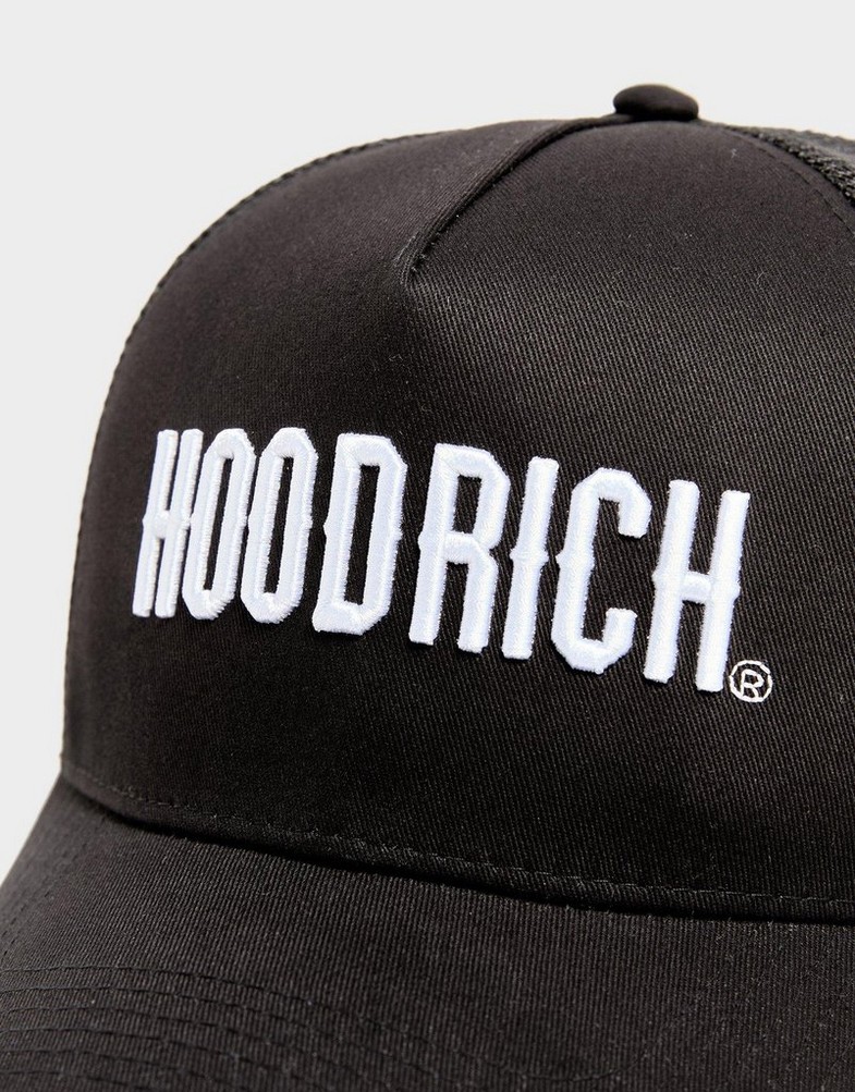 Жіночі кепки HOODRICH КЕПКА OG CORE 5 PANEL TRUCKER CAP HR-2023-0317 Чорний