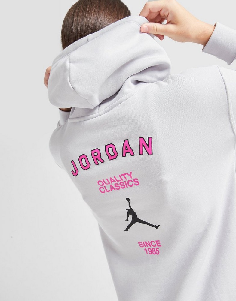 JORDAN BLUZA Z KAPTUREM OH HOOD GRY G 45D439-709 Szary
