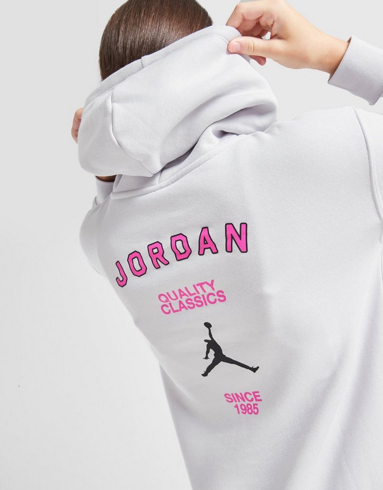 Bluza dziecięca JORDAN BLUZA Z KAPTUREM OH HOOD GRY G