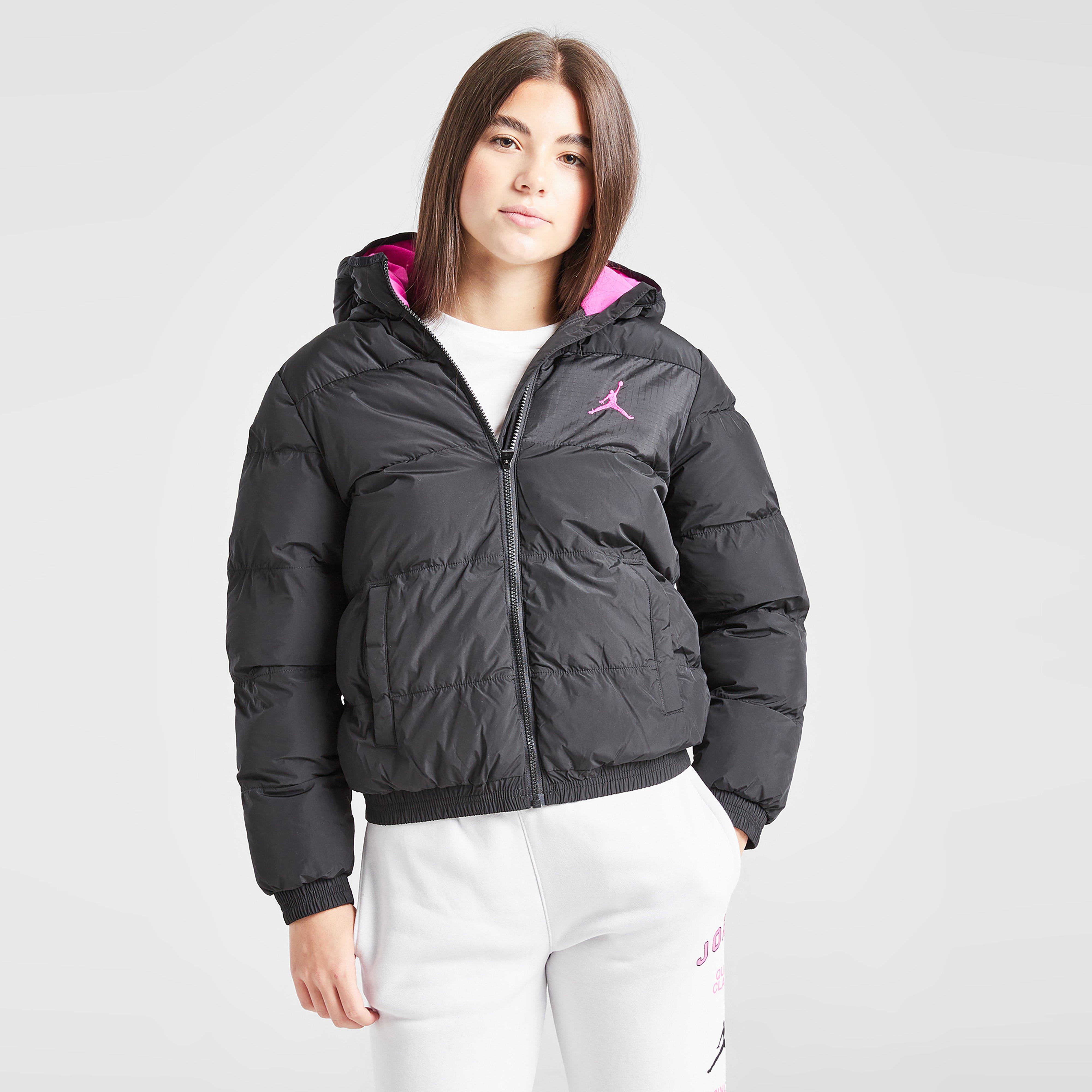 Detská zimná bunda JORDAN JAKNA ZIMSKA (G)MID PADDED JKT BLK/P G