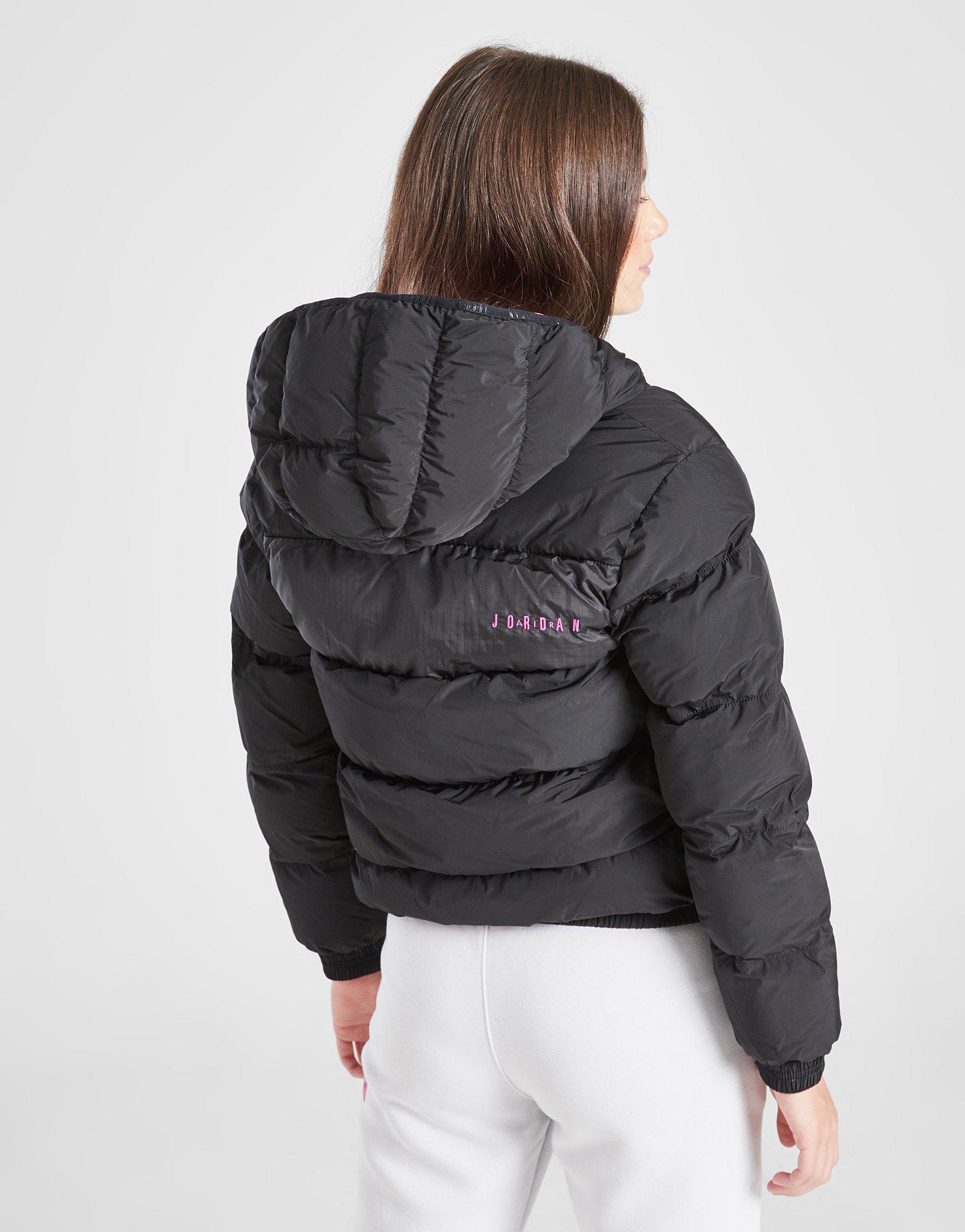 Gyerek kabát JORDAN KABÁT TÉLI (G)MID PADDED JKT BLK/P G 45D195-023 Fekete