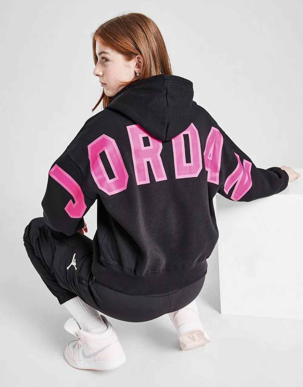 NikeHad JORDAN КОФТА З КАПЮШОНОМ (G)BK HIT HOOD BLK G, фото 1 з 6