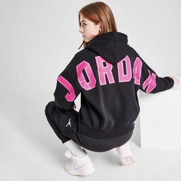 Hanorac pentru copii JORDAN BLUZĂ CU GLUGĂ (G)BK HIT HOOD BLK G