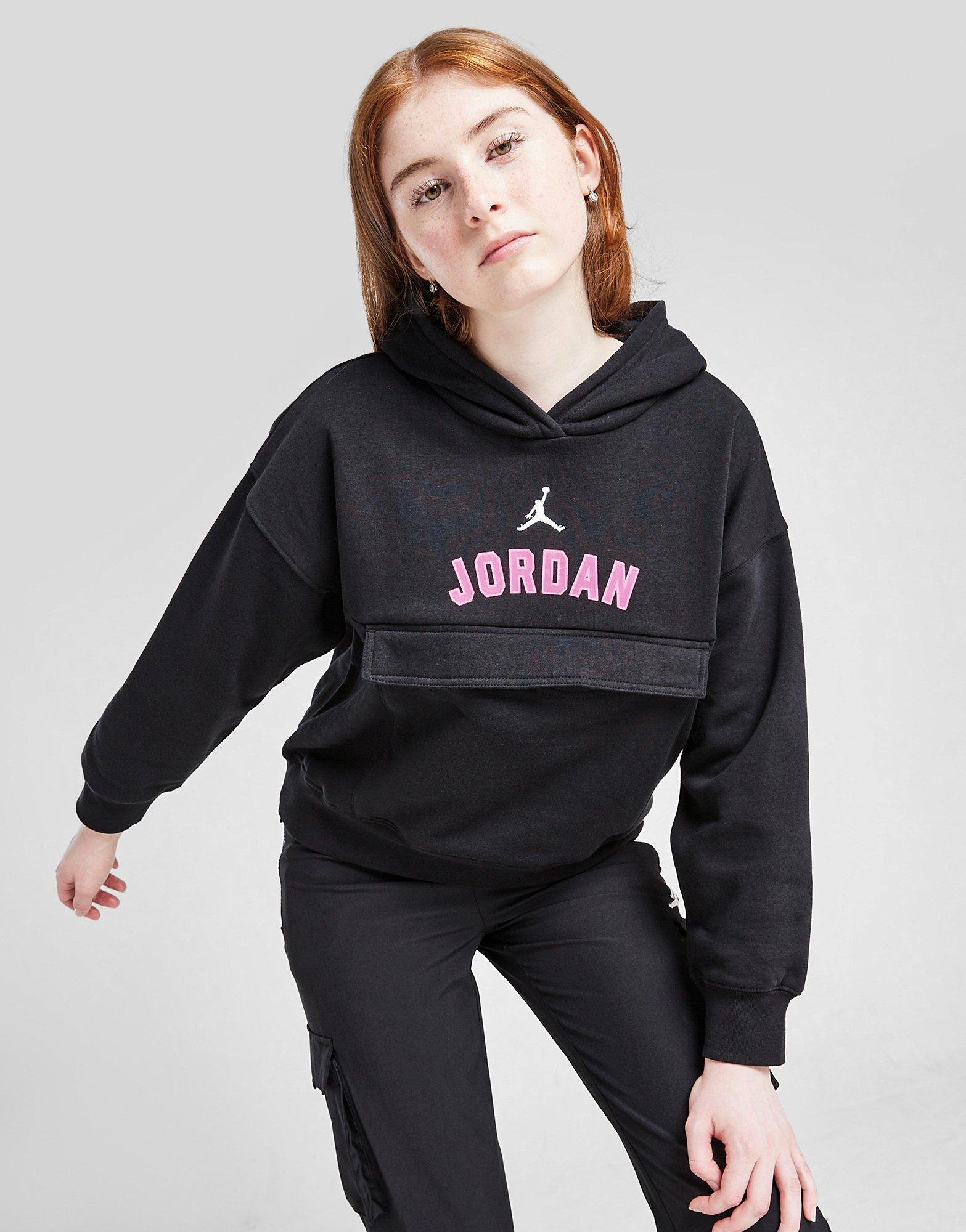 Дитячі кофти JORDAN КОФТА З КАПЮШОНОМ (G)BK HIT HOOD BLK G 45D352-023 Чорний