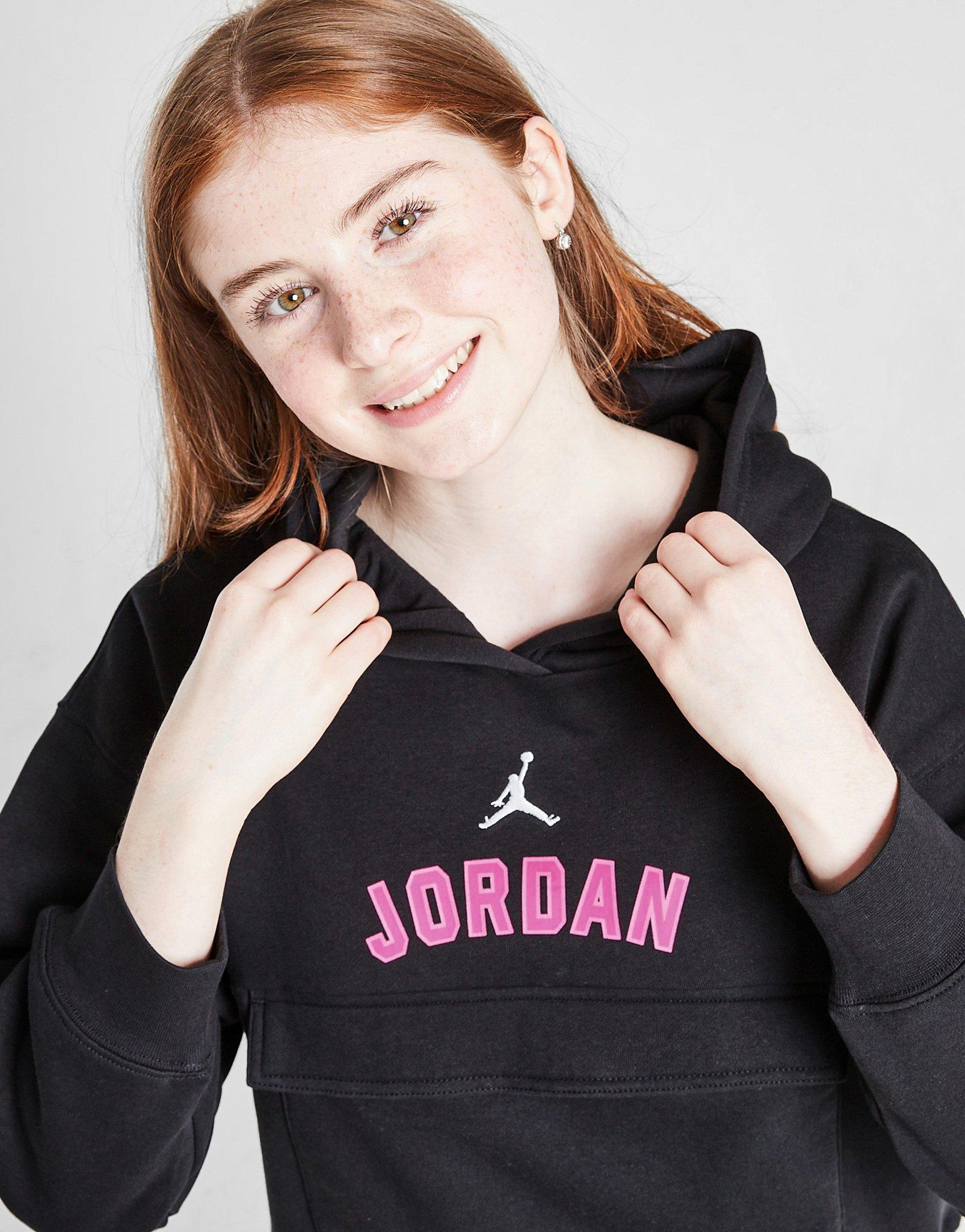 Дитячі кофти JORDAN КОФТА З КАПЮШОНОМ (G)BK HIT HOOD BLK G 45D352-023 Чорний