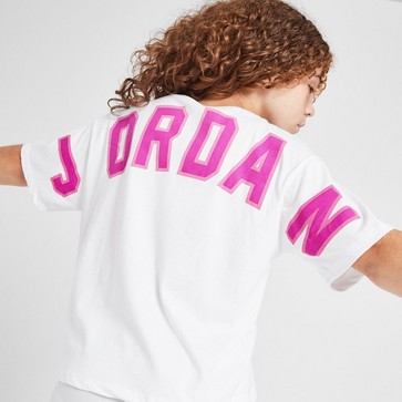 Tricou pentru copii JORDAN TRICOU (G)BK HIT TEE WHT G