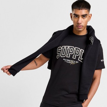 SUPPLY & DEMAND PÓLÓ RING TEE BLK