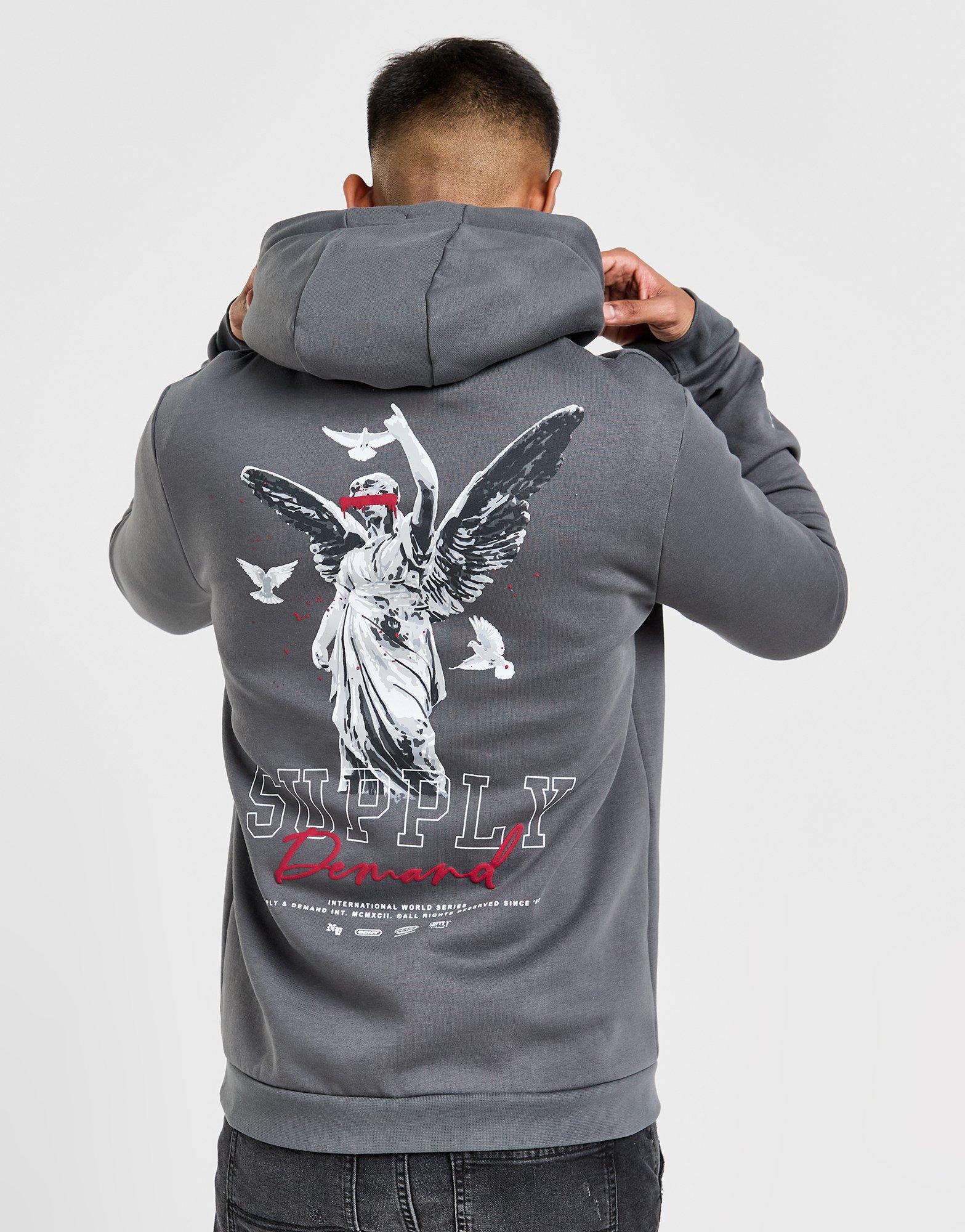 Men's Nofs 2 Piece Suit Tracksuits with Letter Print Loose