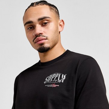 SUPPLY & DEMAND ТЕНИСКА RAZOR TEE BLK