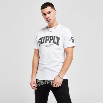 Tricou pentru bărbați SUPPLY & DEMAND TRICOU RING TEE WHT