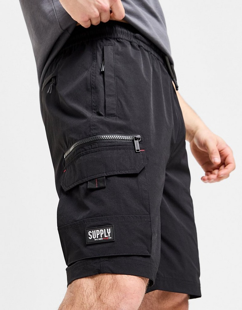 Чоловічі шорти SUPPLY&DEMAND ШОРТИ ELITE SHORTS SUPTM17007007 Чорний