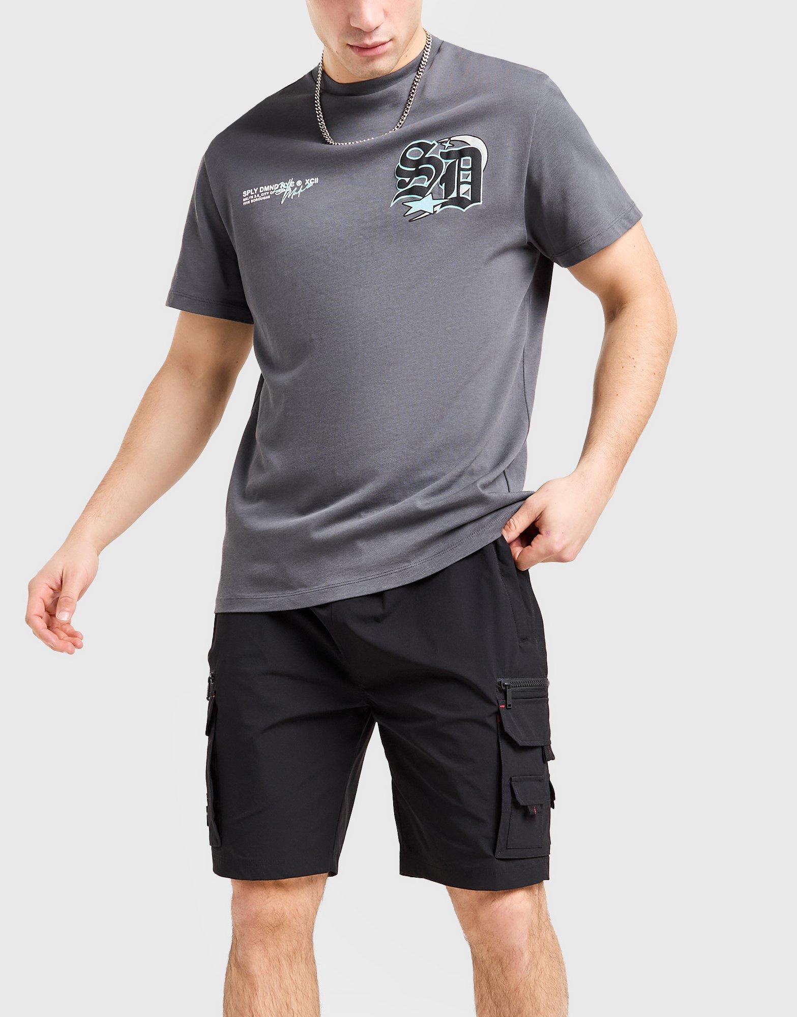 Férfi rövidnadrág SUPPLY&DEMAND RÖVIDNADRÁG ELITE SHORTS SUPTM17007007 Fekete