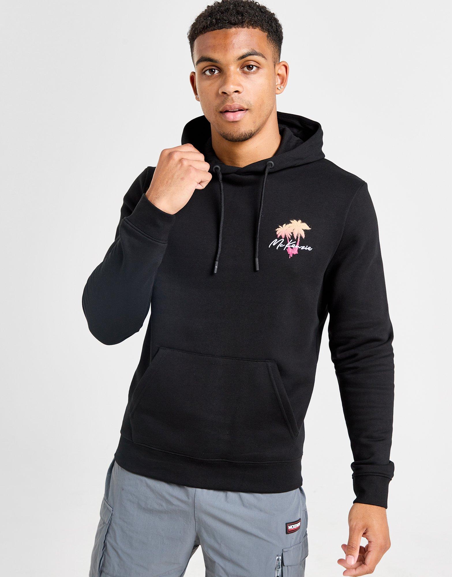 Мъжка блуза MCKENZIE СУИТЧЪР С КАЧУЛКА HORIZON HD BLK MCKTM16396007 Черен