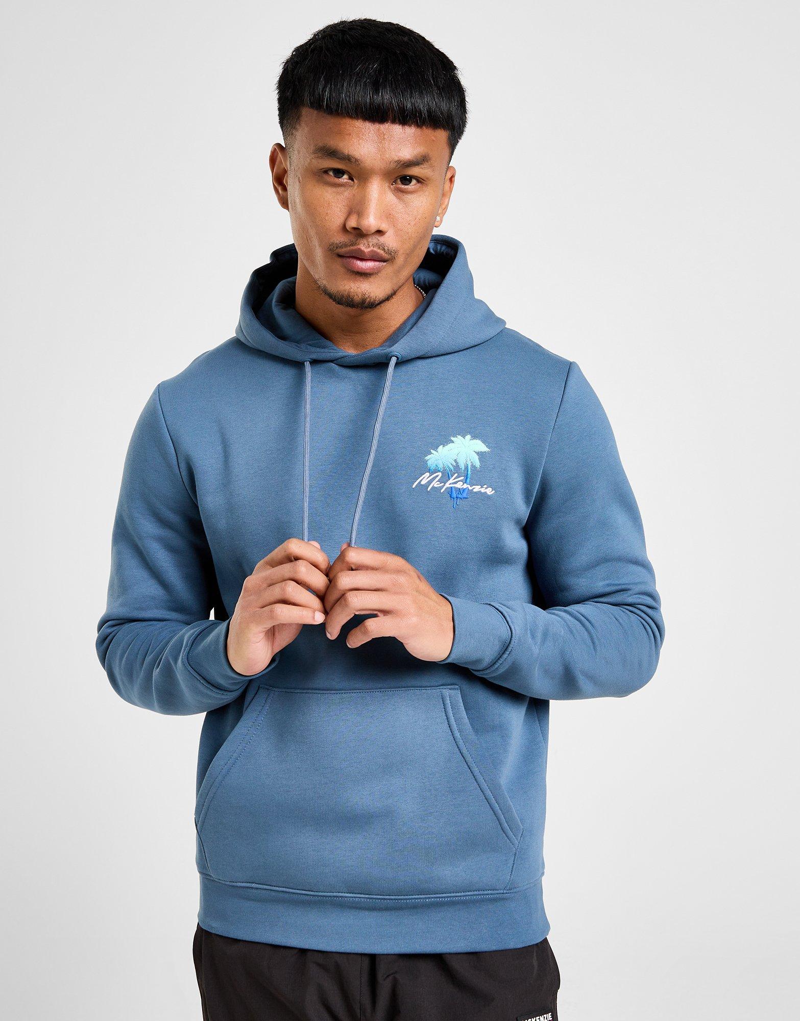 Férfi pulóverek MCKENZIE PULÓVER KAPUCNIS HORIZON HD BSA MCKTM16396165 Sötétkék