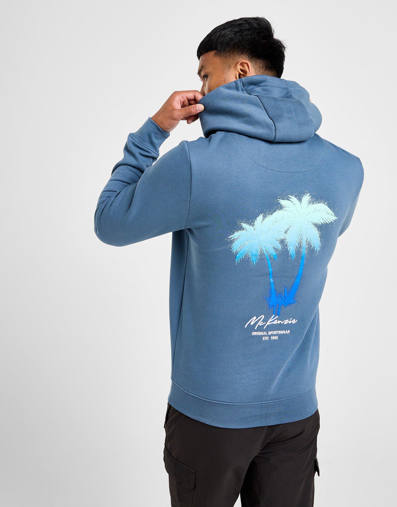 Férfi pulóverek MCKENZIE PULÓVER KAPUCNIS HORIZON HD BSA MCKTM16396165 Sötétkék