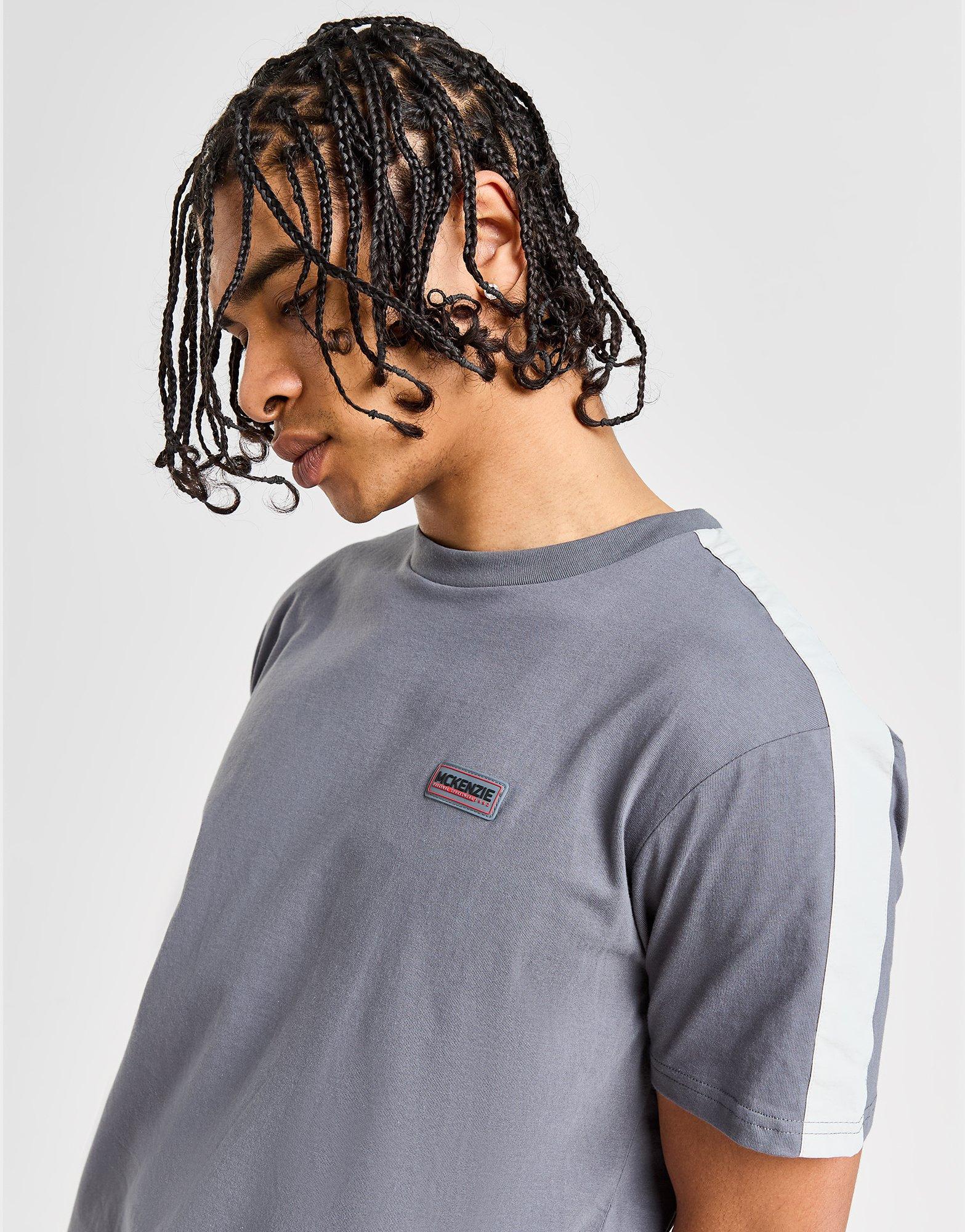 Pánska tepláková súprava MCKENZIE SOUPRAVA RYDAL TEE SHT SET TRB MCKTM16177061 Šedá