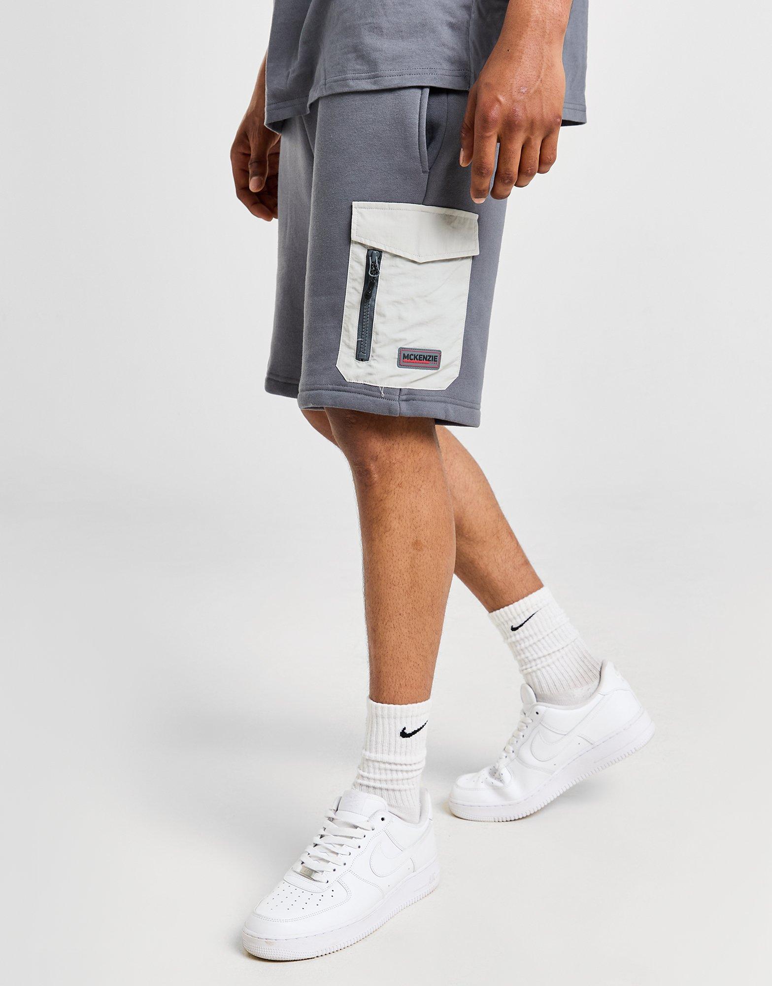 Pánska tepláková súprava MCKENZIE SOUPRAVA RYDAL TEE SHT SET TRB MCKTM16177061 Šedá