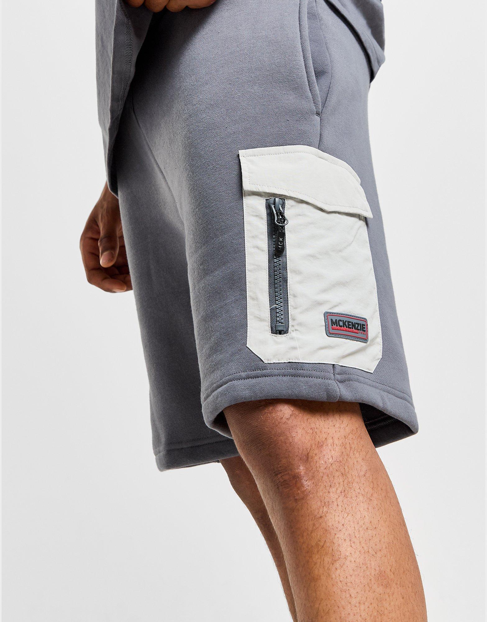 Pánska tepláková súprava MCKENZIE SOUPRAVA RYDAL TEE SHT SET TRB MCKTM16177061 Šedá