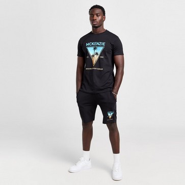 Pánska tepláková súprava MCKENZIE SÚPRAVA HILLS TEE/SHT SET BLK