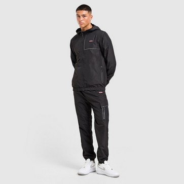 Pantaloni pentru bărbați MCKENZIE PANTALONI  CASTLE WVN PNT BLK-BLK