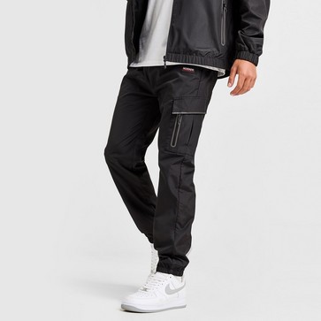 Pantaloni pentru bărbați MCKENZIE PANTALONI  CASTLE WVN PNT BLK-BLK