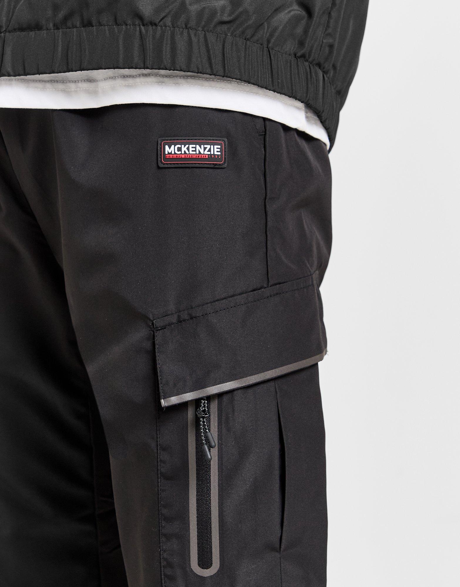 Мъжки панталони MCKENZIE ПАНТАЛОНИ CASTLE WVN PNT BLK-BLK MCKTM16360007 Черен