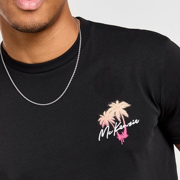Férfi póló MCKENZIE PÓLÓ HORIZON TEE BLK