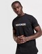 MCKENZIE ТЕНИСКА SPLATTER TEE BLK